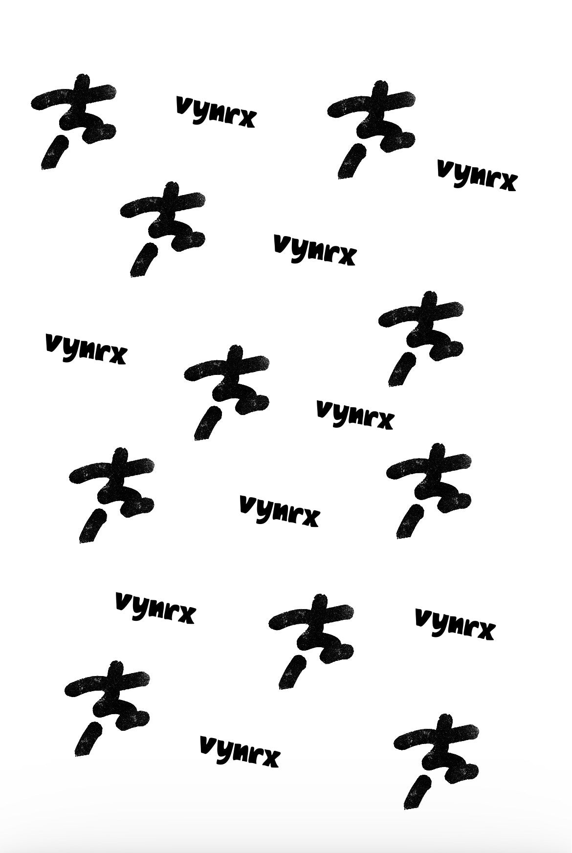 Vynrx Logo Poster