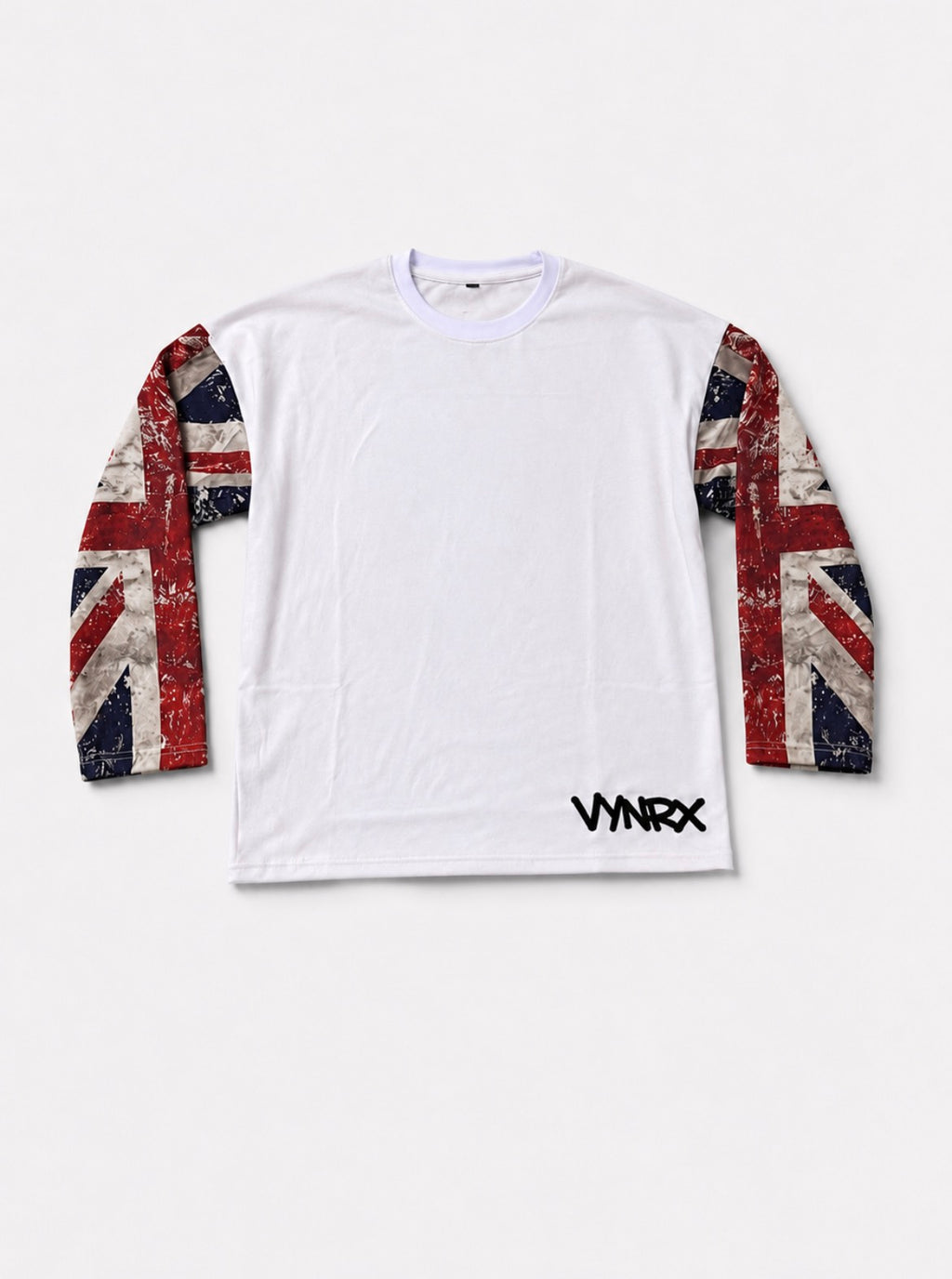 Vintage UK Union Sleeve Waffle Knit