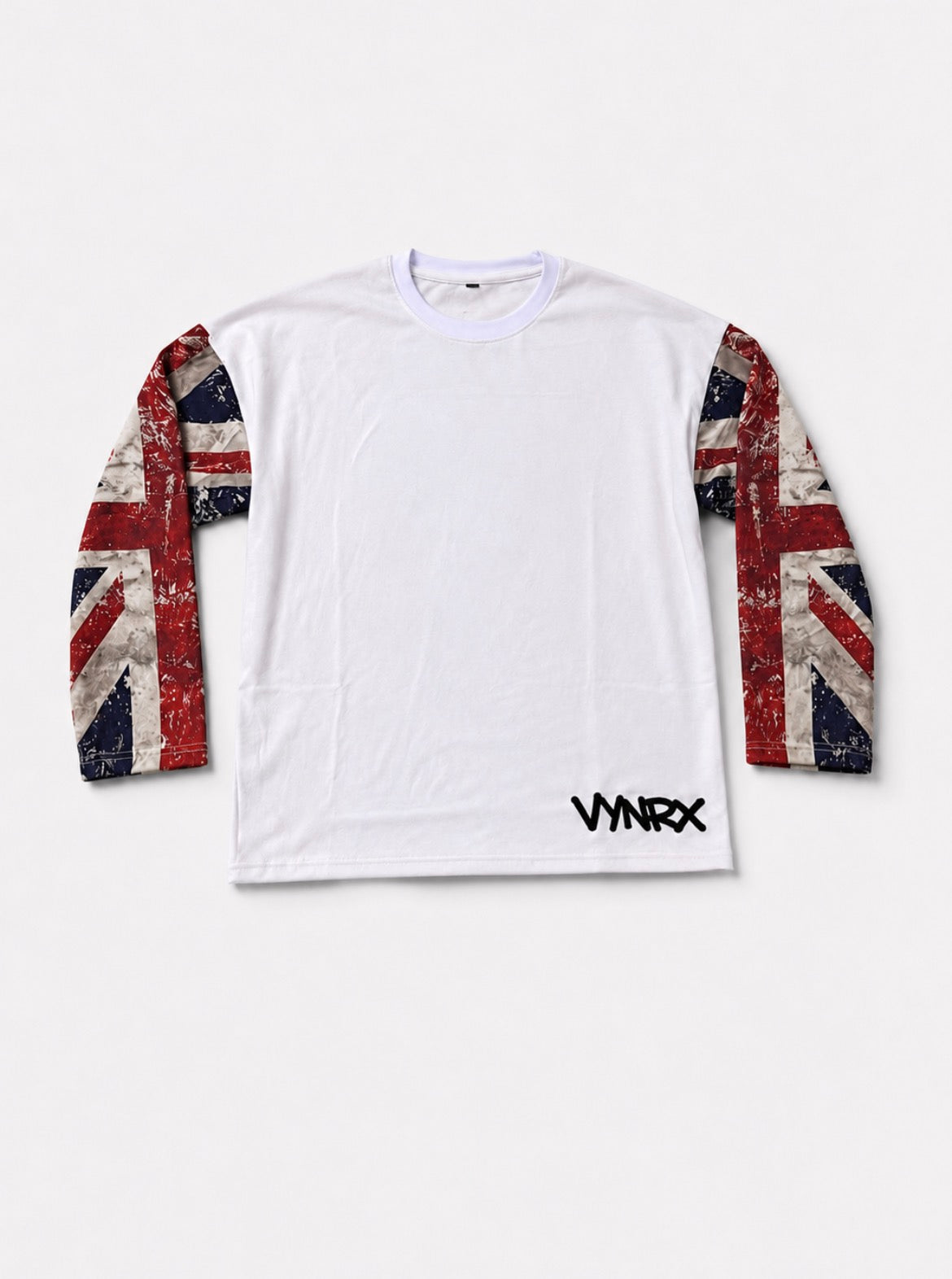 Vintage UK Union Sleeve Waffle Knit